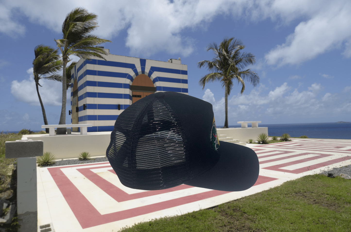 Hebrew Pro Hat Side Profile 2 with LSJ backdrop